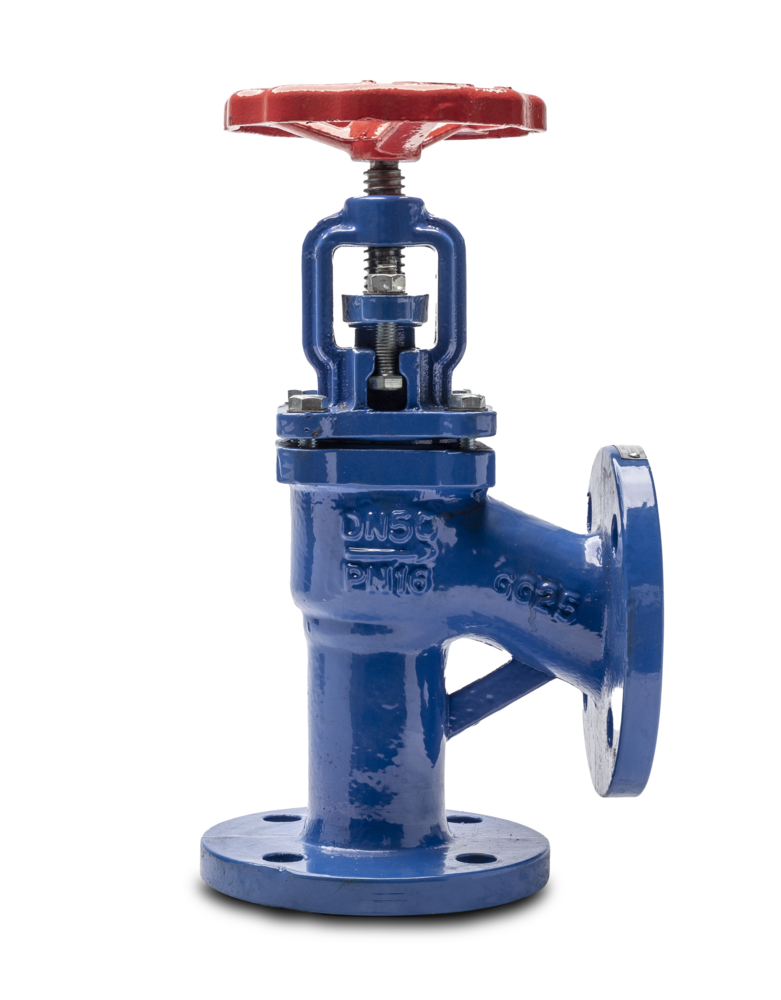 DIN Angle Screw Down Check Valve Cast Iron