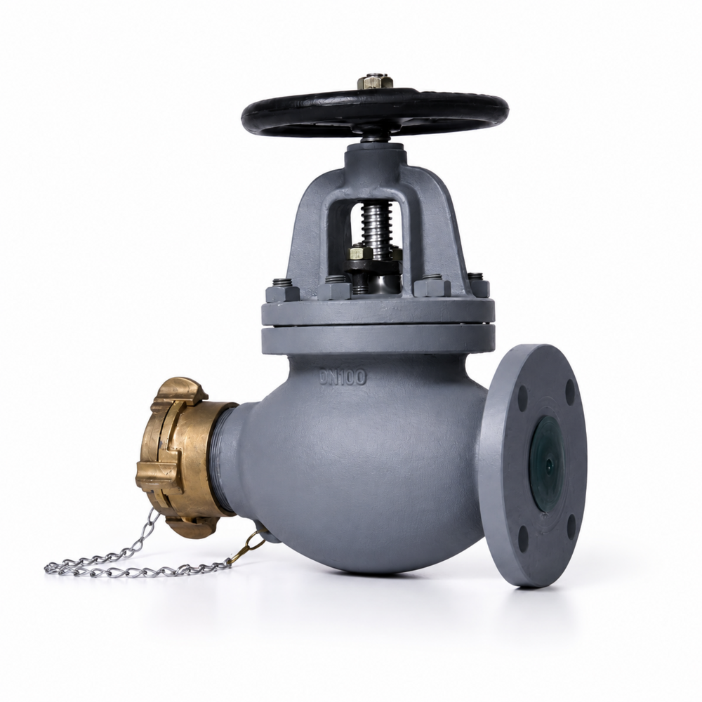 Globe Hose Valve Cast Iron 5K JIS Nakajima