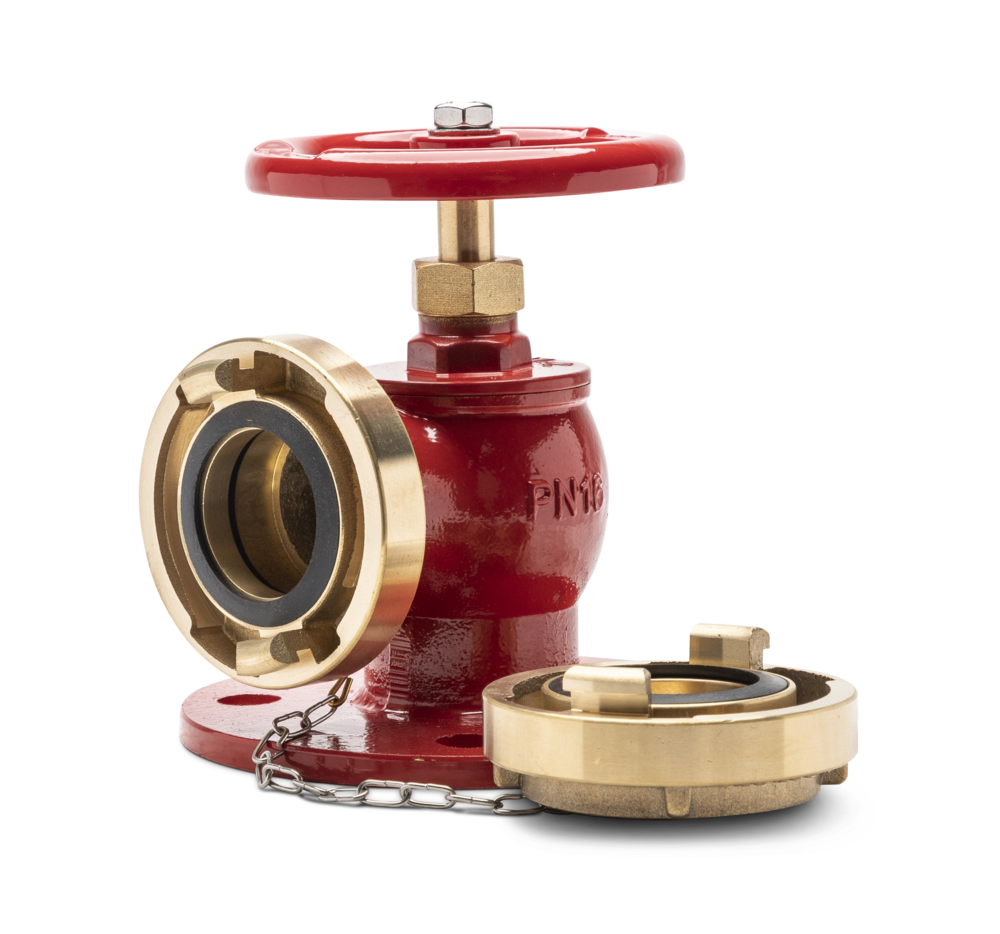 Brass Angle Fire Hydrant Drilled Storz
