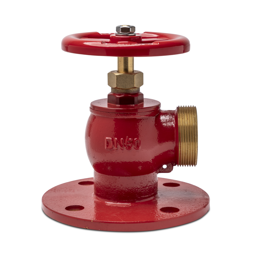 Brass Angle Fire Hydrant Drilled BSP Male PN16