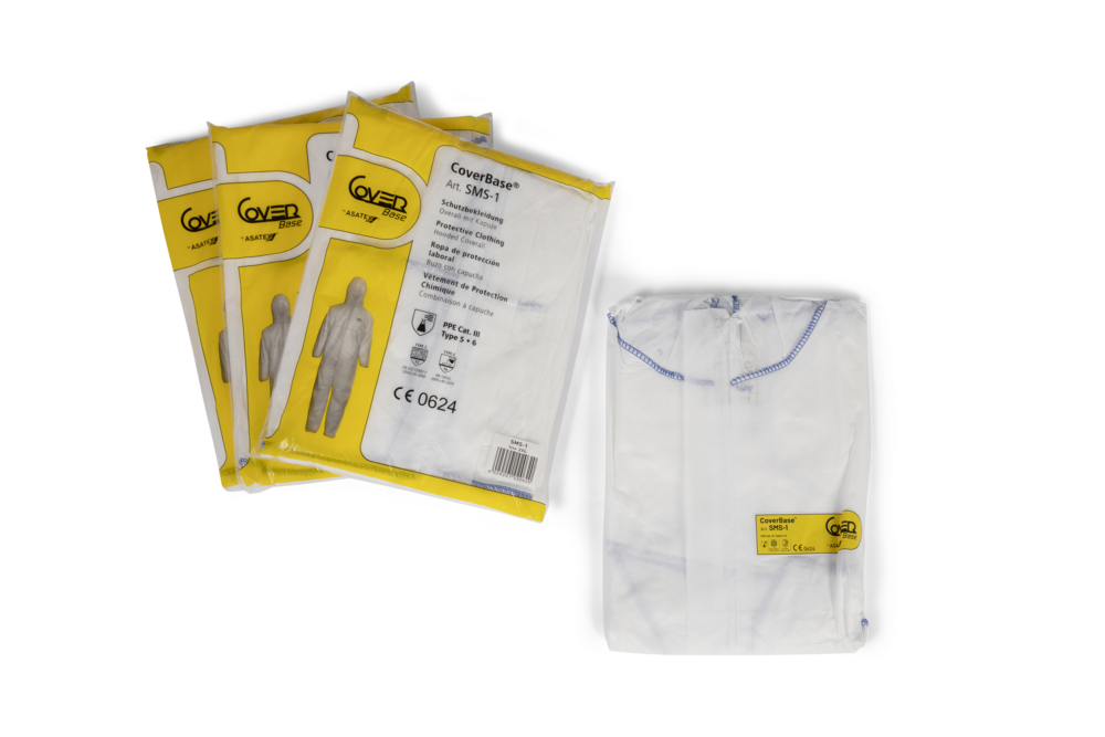 Disposable Protective Overall, XXL, Category III, Type 5/6