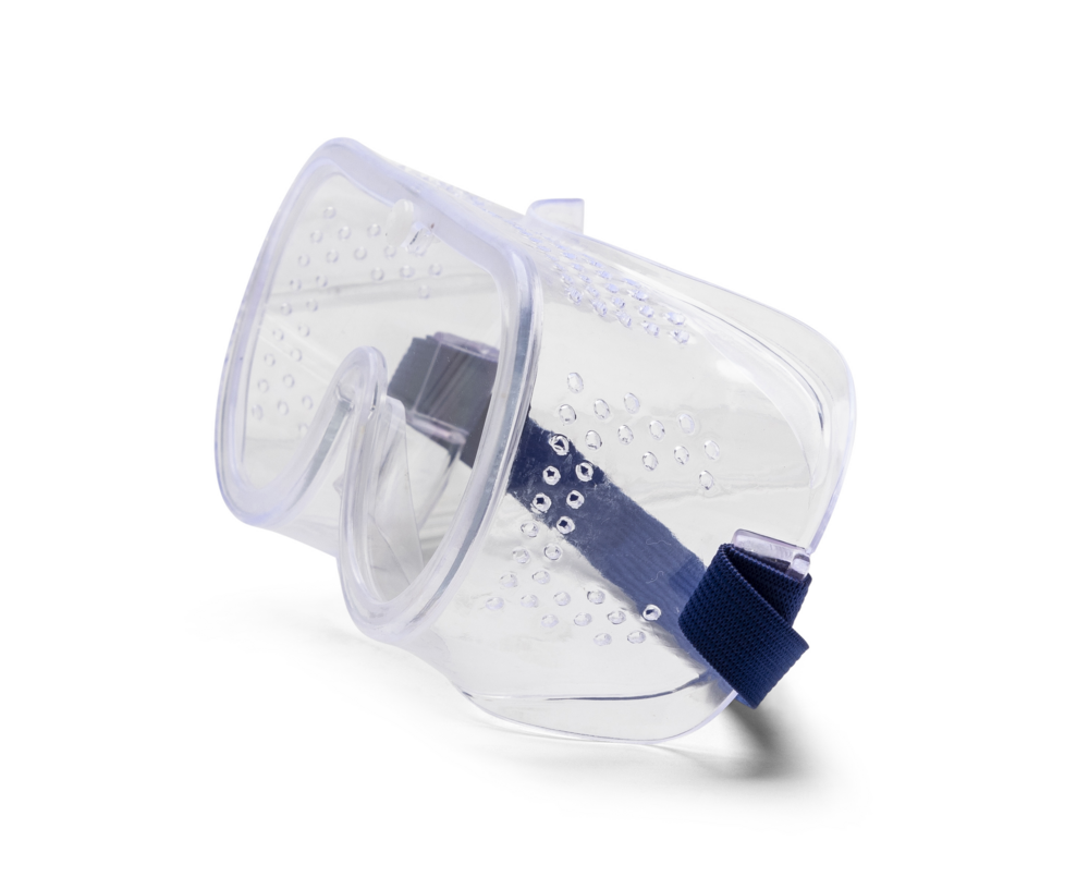 Chipping Goggle – PVC Frame with Polycarbonate Lens – EN 166:2001