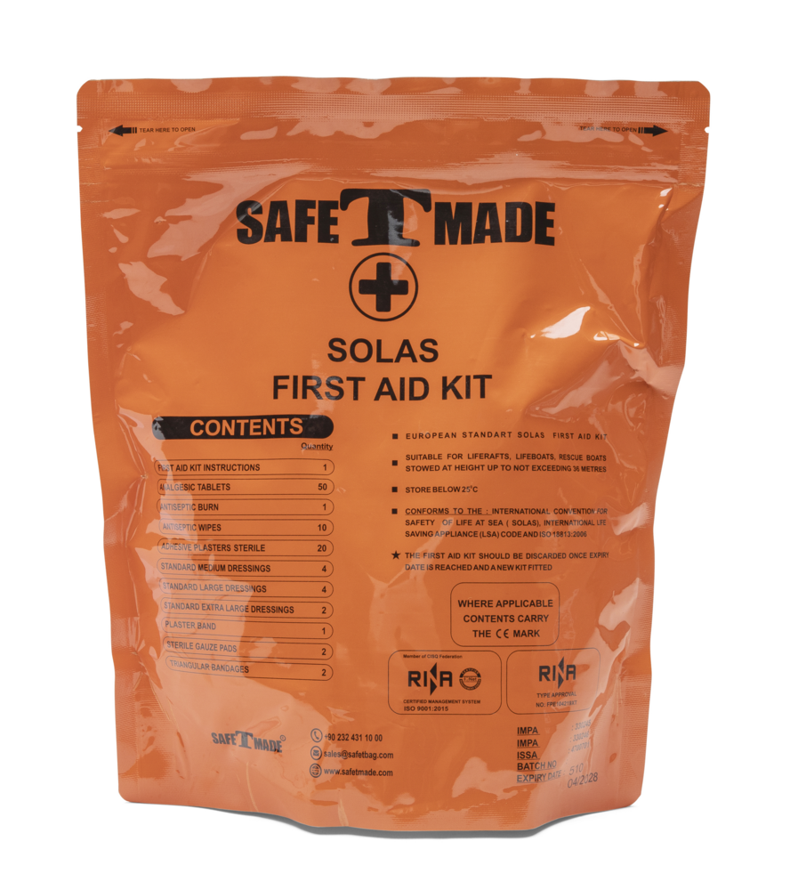 First Aid Kit For Liferaft And Lifeboat
