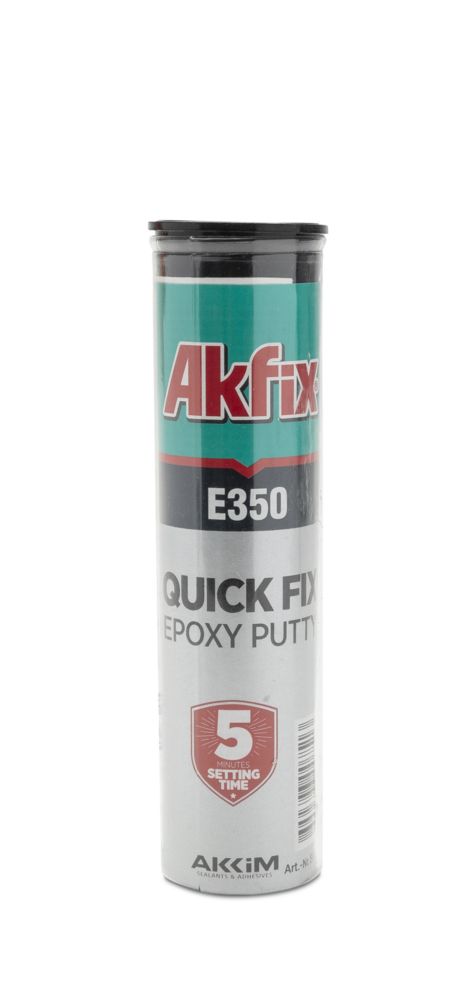 AKFIX E350 Steel Epoxy & Quick Fix Putty 57 g