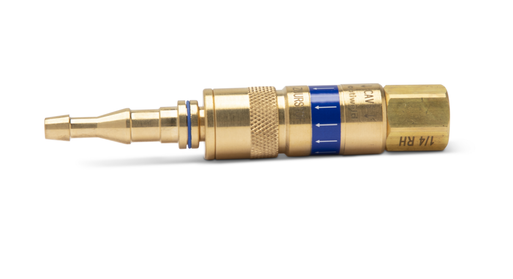 Quick Coupler Oxygen Regulator Side 1/4R