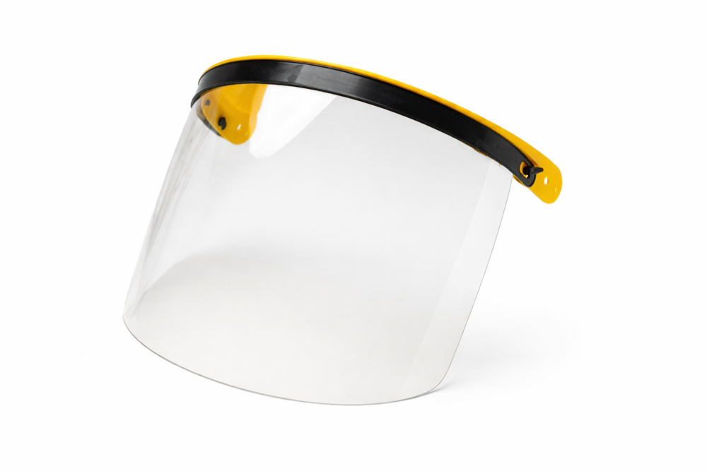 Replacement Screen for Face Shield, Polycarbonate, Transparent