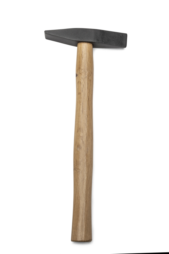 Steel Chipping Hammer With Wooden Handle