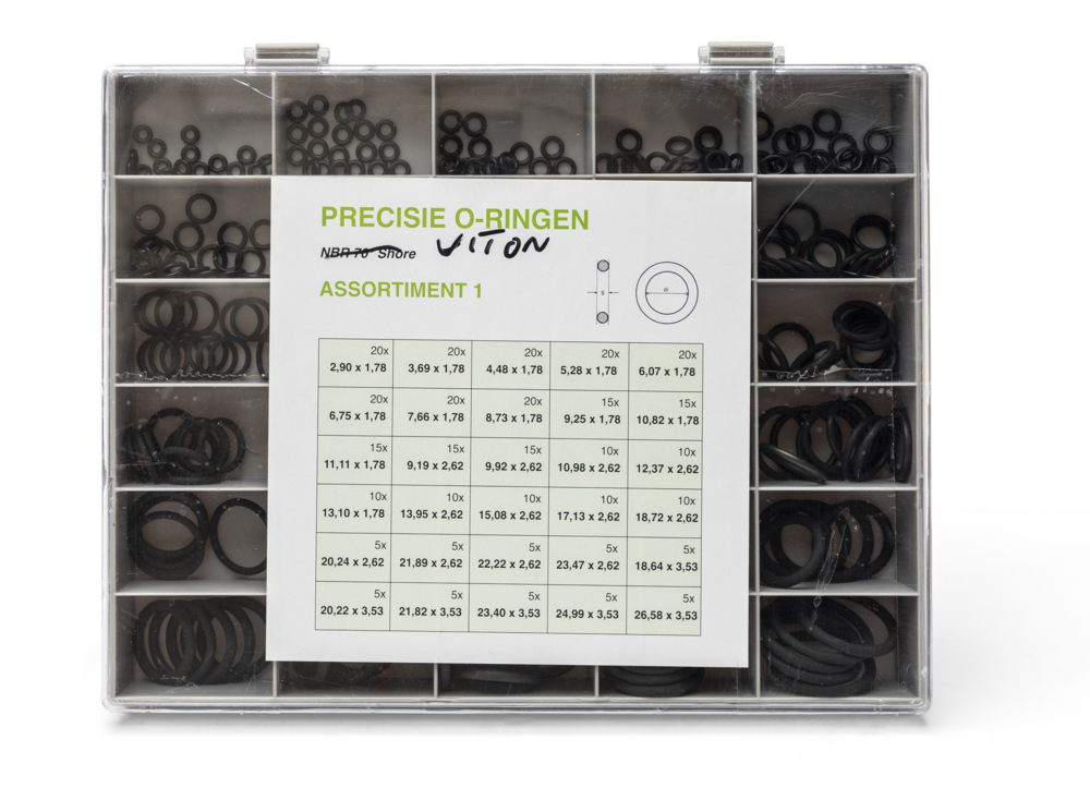 Viton O-Ring Kit, 355 Pieces, N1