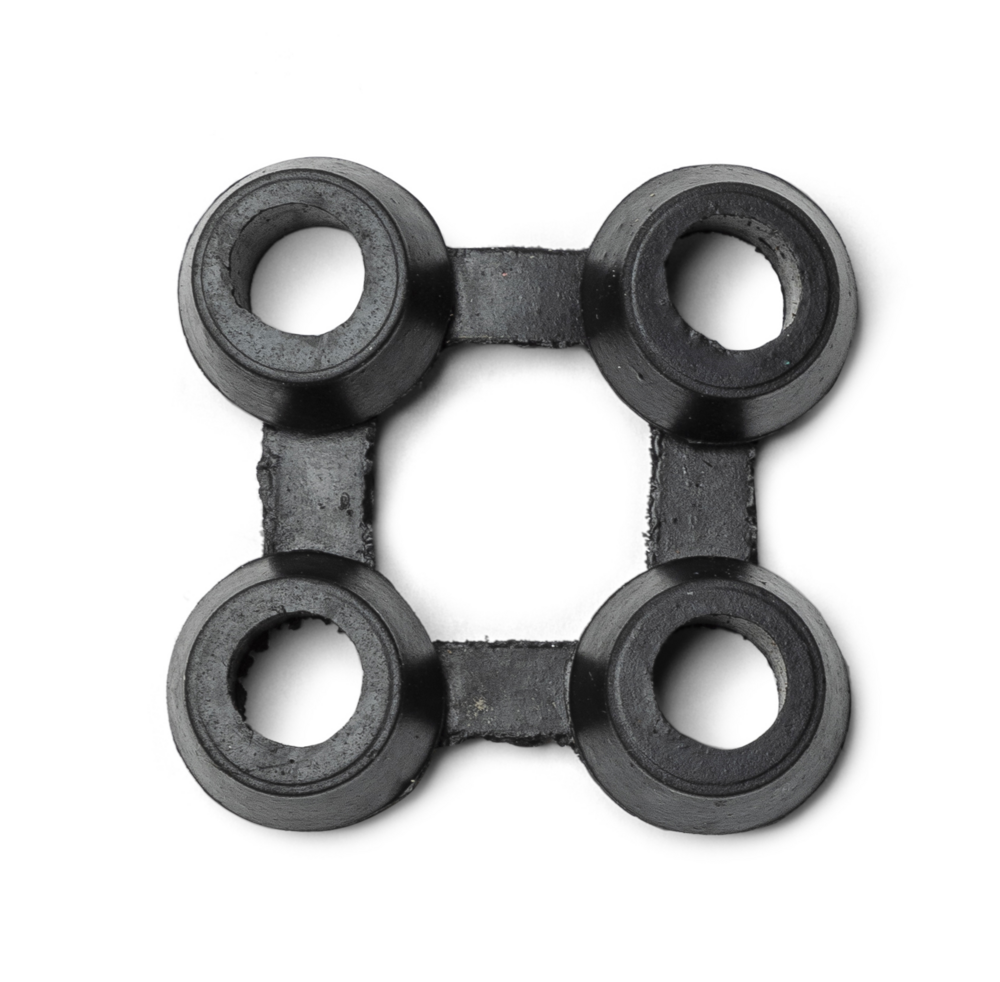 Rubber Doormatting Connection, 16 mm thick