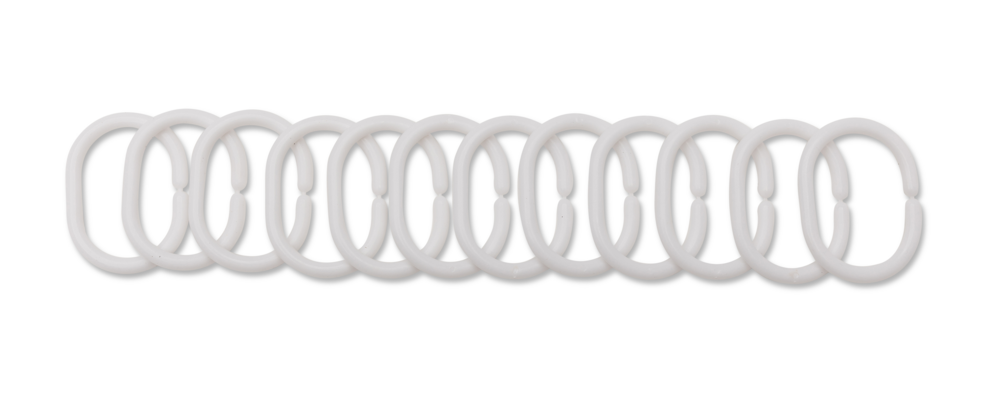 PVC Shower Curtain Runners 12 Pieces
