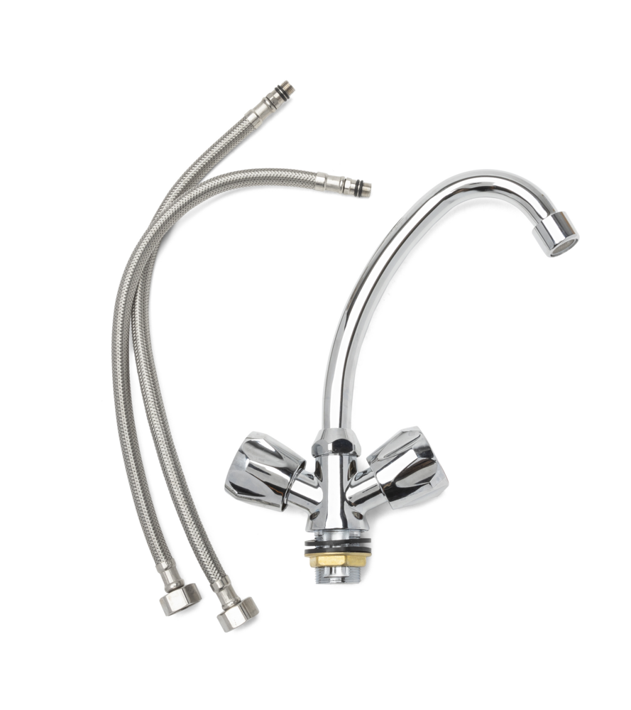 Kitchen Mixer Faucet Swivel Spout Chrome