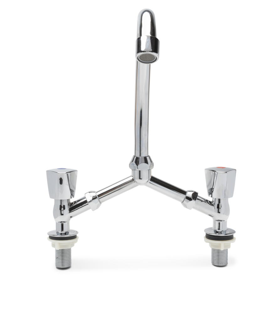 Washbasin Faucet Chromed Swivel Spout, 160-250 mm