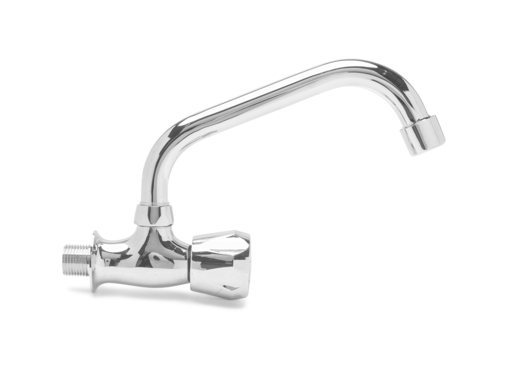 Wall Faucet Bronze Cold Upper Swivel Spout 1/2″