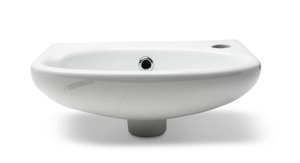 Washbasin 1 Taphole, 380 x 250 mm