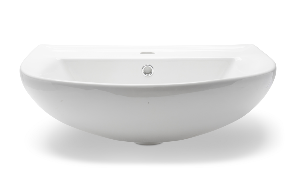 Washbasin 1 Taphole, 560 x 450 mm