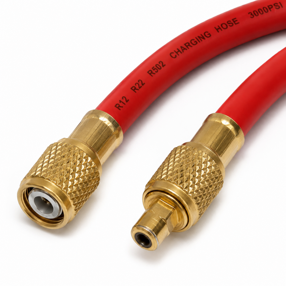 R-22 Charging Hose, Red
