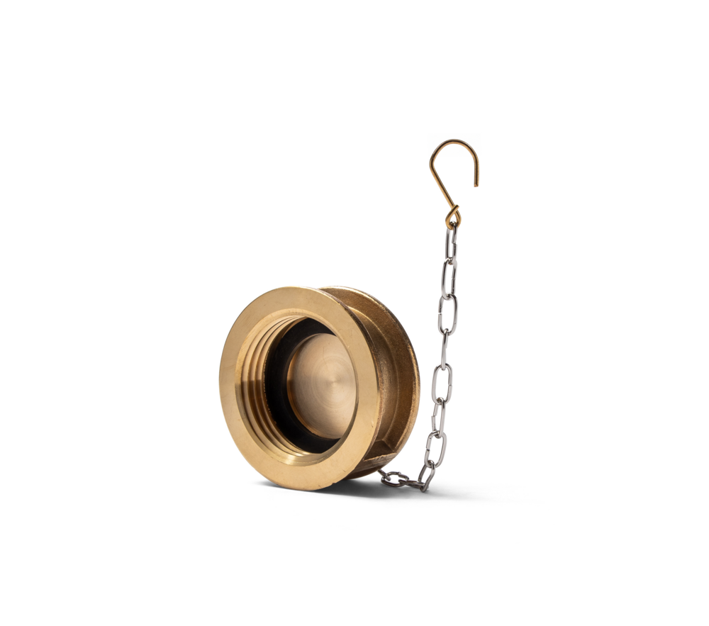 Fire Hose Coupling Cap Brass UNI