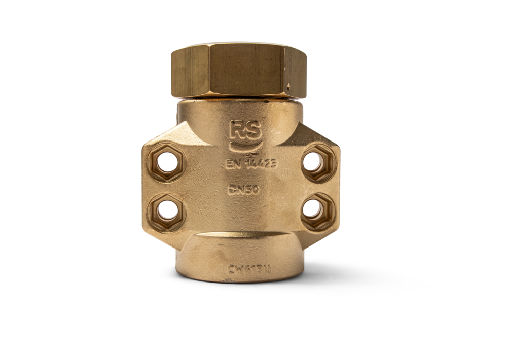 黄铜 Victor Pyrate 软管接头 BSP，含螺母和螺栓 50mm x 9mm